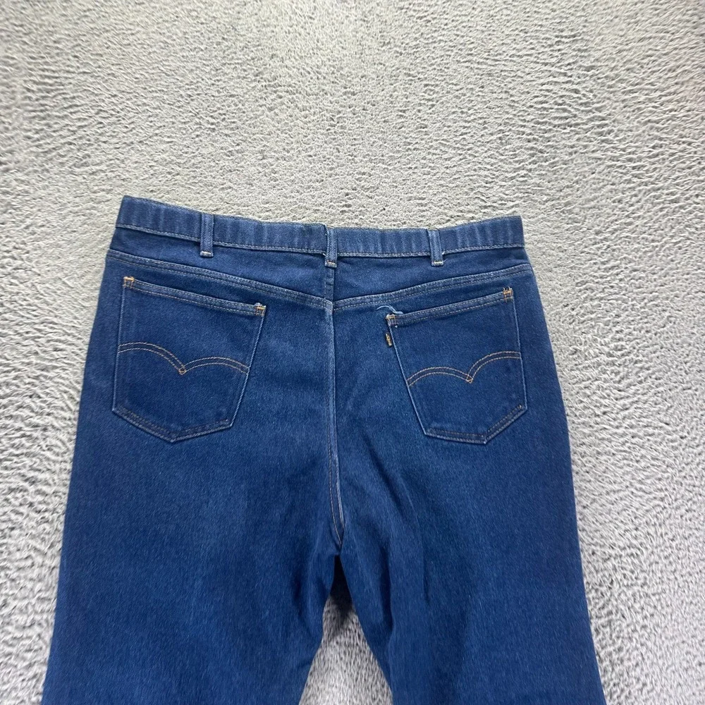 Vintage Levi's Jeans Mens 40x32 Blue Cotton Denim Straight Leg Workwear Stretch